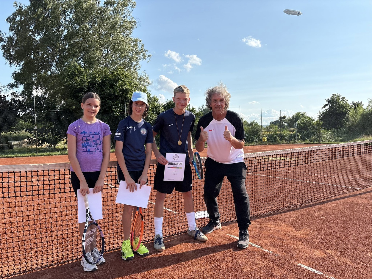 Deutsche Tennis-Sportabzeichen – Unsere Kinder sind spitze!