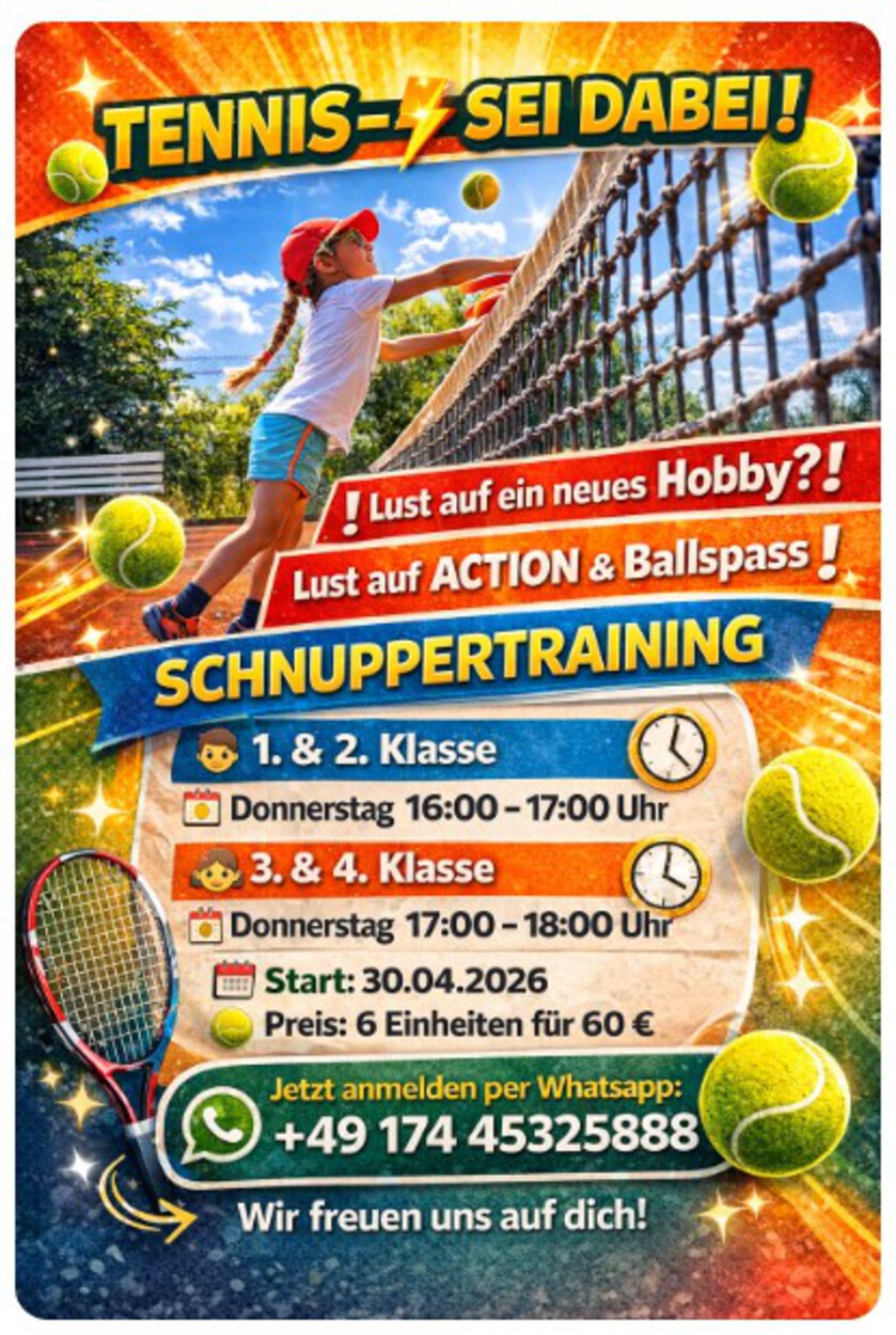 Schnuppertraining Sommer 2026 Kids