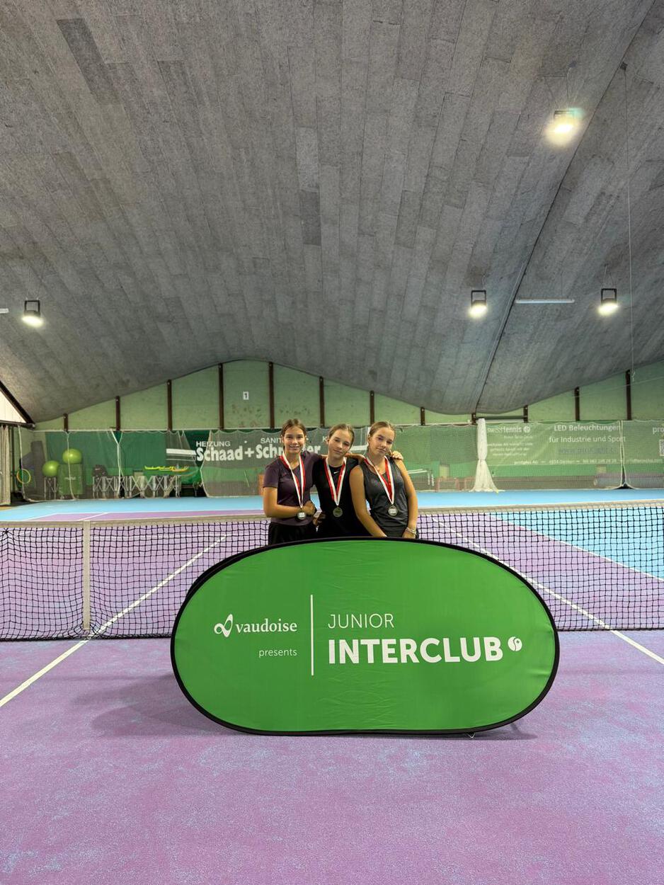 Drillinge des TC Gailingen erreichen das Halbfinale der U15 Interclub-Meisterschaften in der Schweiz